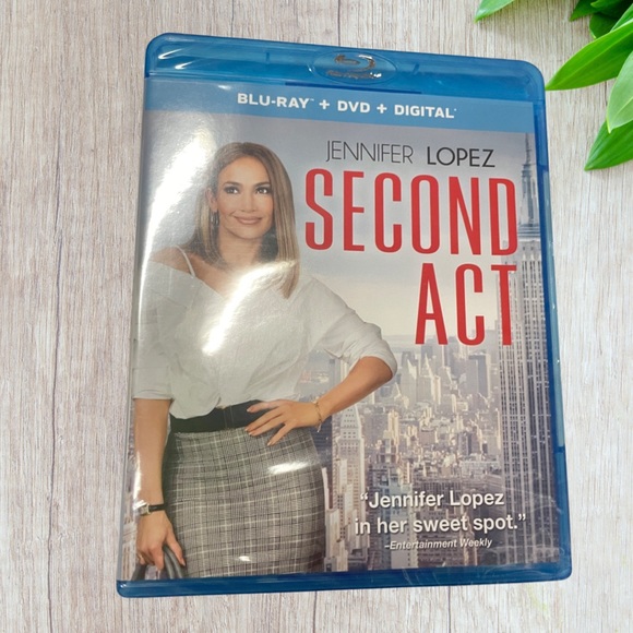Second Act Movie DVD | Starting Jennifer Lopez | Brand New (Wrapped) - Picture 3 of 4